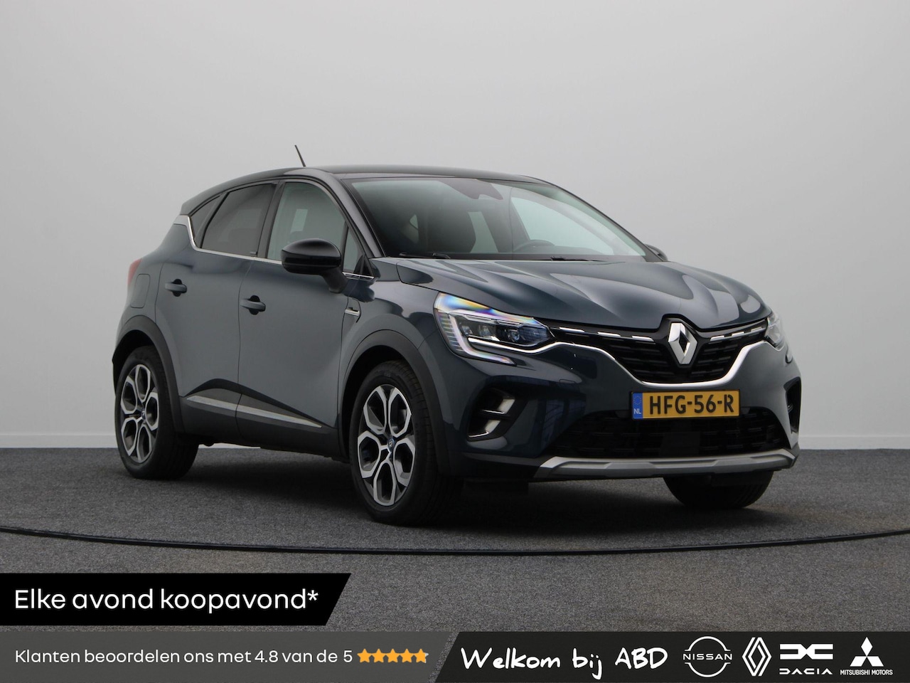 Renault Captur - E-Tech Plug-in Hybrid 160 Intens | Lederen bekleding | Lane assist | Elek. bedienbare stoe - AutoWereld.nl