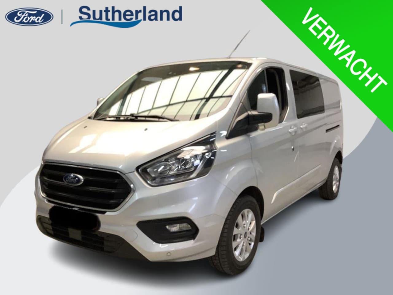 Ford Transit Custom - 320 2.0TDCi L2H1 170Pk! Limited | Dubbele Cabine | DC | Trekhaak | Dubbele Schuifdeur | St - AutoWereld.nl