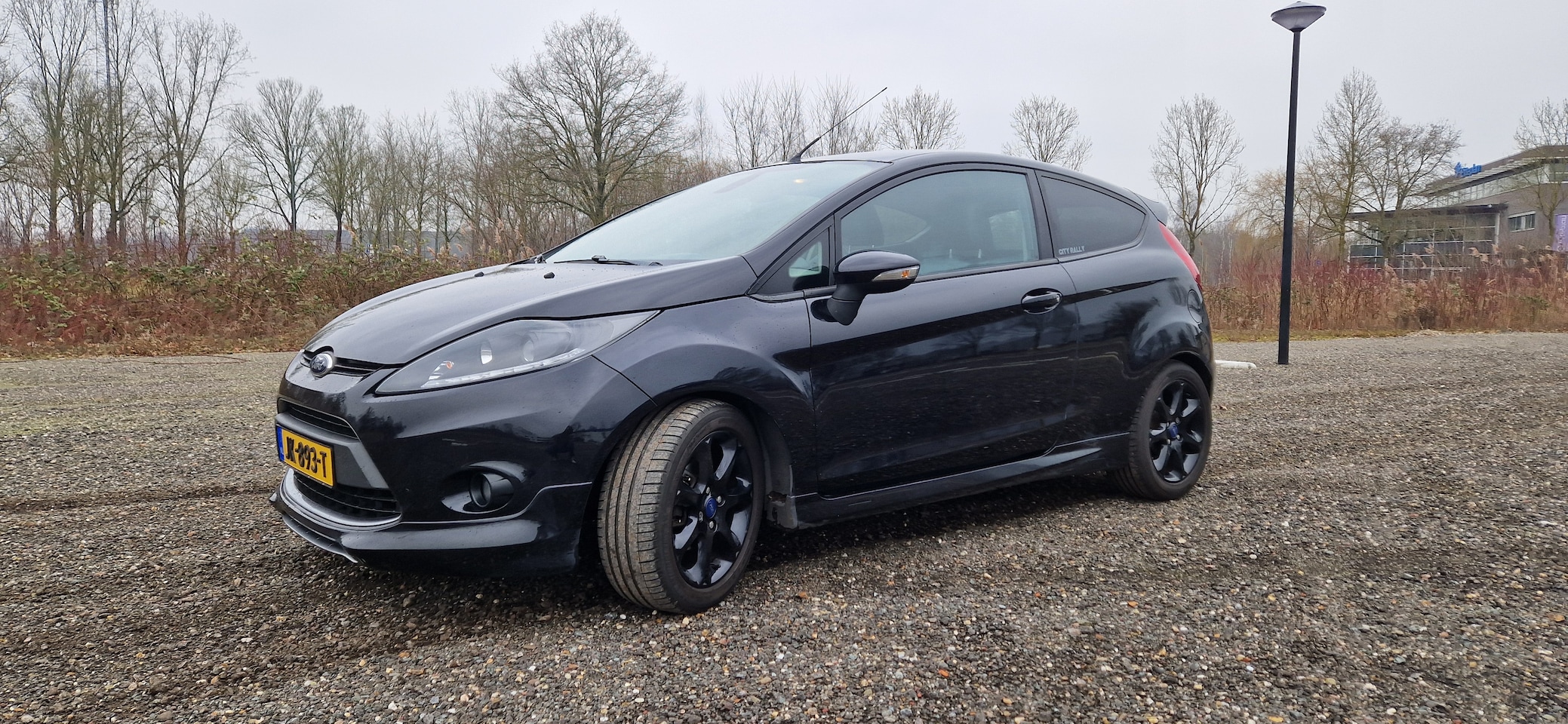 Ford Fiesta - 1.6 Metal Zwart, Airco/Climate Control, Leder interieur, Bluetooth, Distributieriem vervangen - AutoWereld.nl