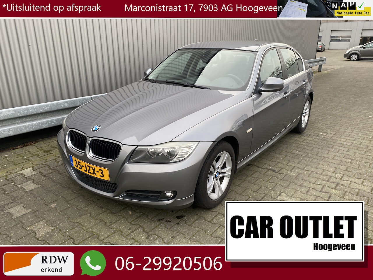 BMW 3-serie - 316i Business Line Clima, CC, Navi pro, PDC, LM nw. APK – Inruil Mogelijk – - AutoWereld.nl