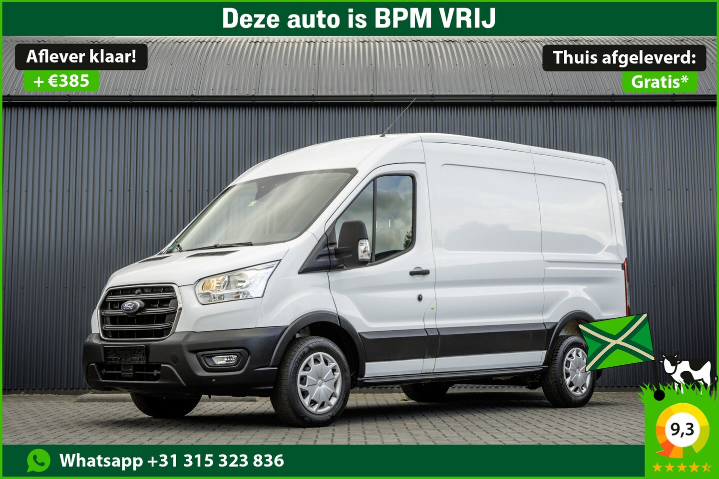 Ford Transit - 2.0 TDCI L2H2 | Automaat | Euro 6 | Cruise | Airco | PDC - AutoWereld.nl