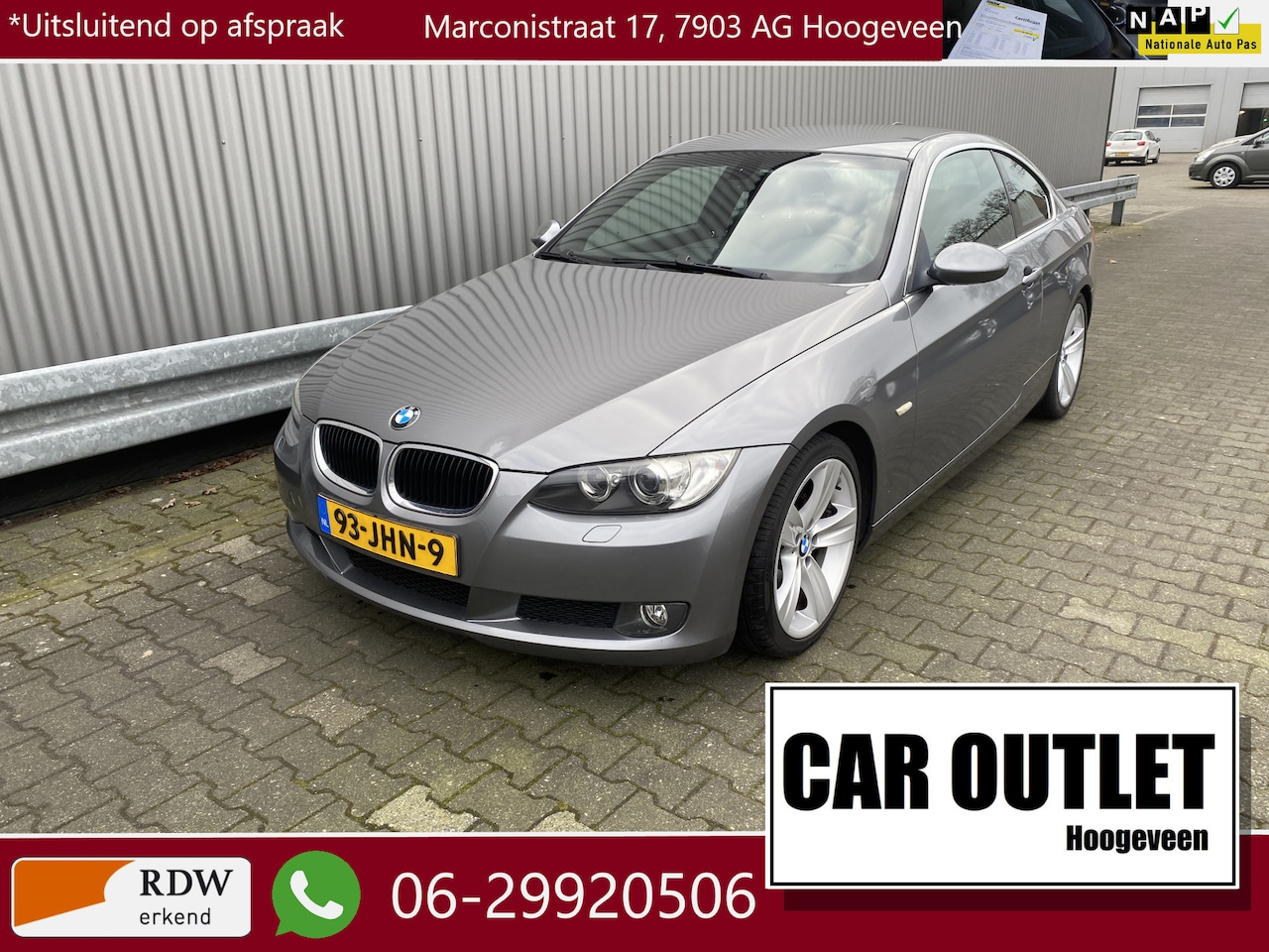 BMW 3-serie Coupé - 320i Corporate Lease Executive AUTOMAAT, 175Dkm.NAP, Half Leer, Navi pro, CC, PDC, LM, – I - AutoWereld.nl