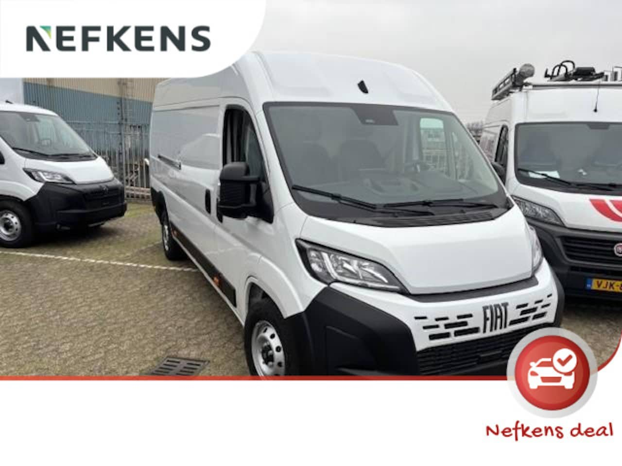 Fiat Ducato - L4H2 3.5t Heavy HD 140 pk | Navigatie | Achteruitrijcamera | Parkeersensoren Achter | Zijs - AutoWereld.nl