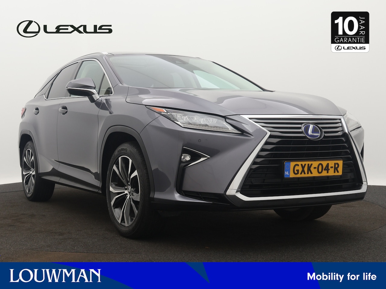 Lexus RX 450h - 3.5-V6 Luxury Line | Dodehoekdetector | Panoramadak | 20" LM Velgen | Afneembare trekhaak - AutoWereld.nl