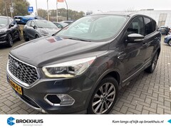 Ford Kuga - 1.5 EcoB. Vignale Aut. | Trekhaak | Pano | Adapt. Cruise | Leer | Xenon | Blis | 18''