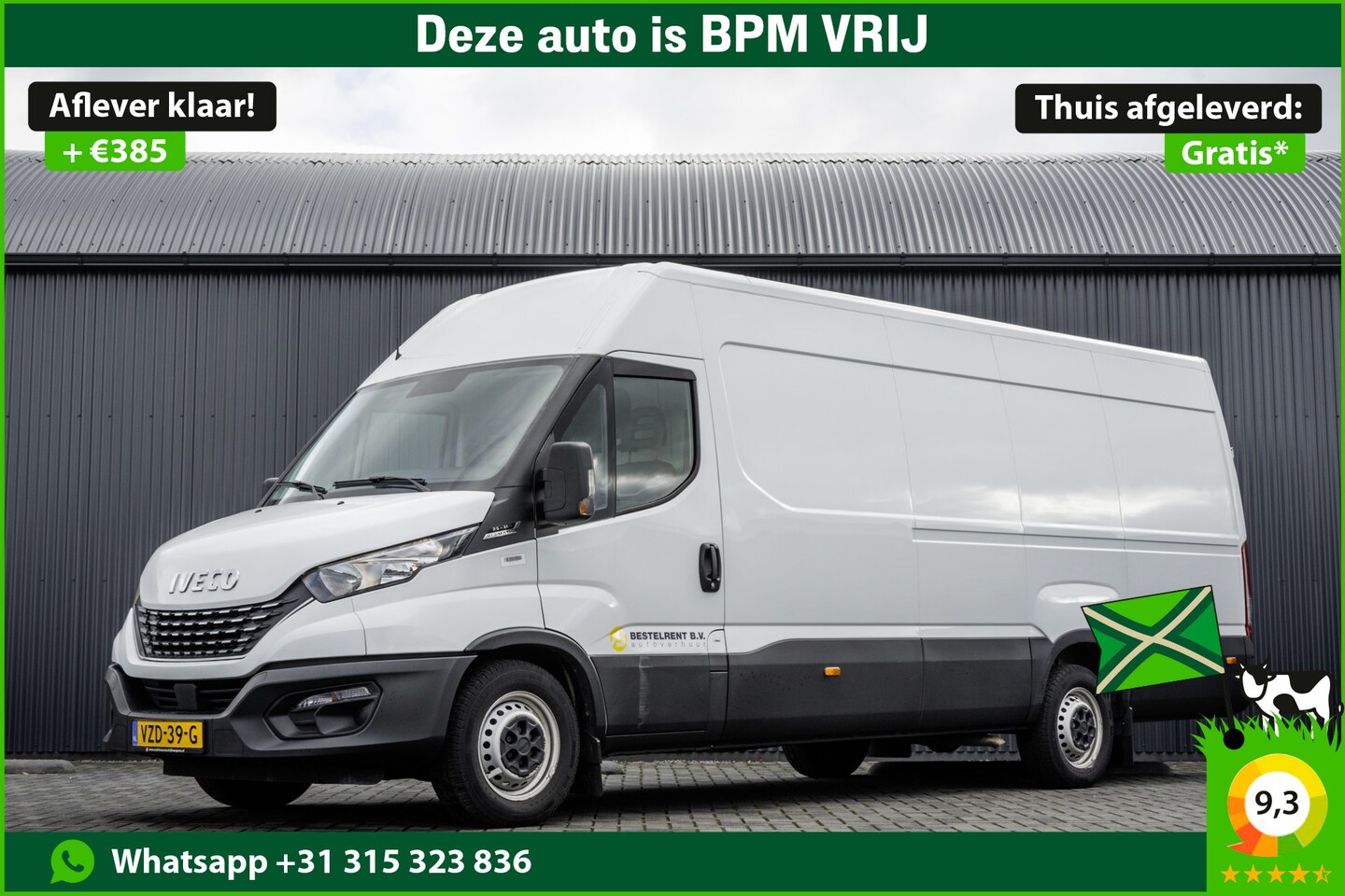 Iveco Daily - **35S16V 2.3 L4H2 | Automaat | Euro 6 | 157 PK | Climate | 3500 KG Trekgewicht | MF Stuur - AutoWereld.nl