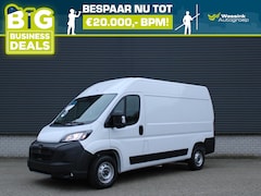 Peugeot Boxer - Zwaar 2.2 HDi 140PK L2H2 3, 5T I Trekhaak 3000 kg trekgewicht I Pack Techno Plus I Verzwaa