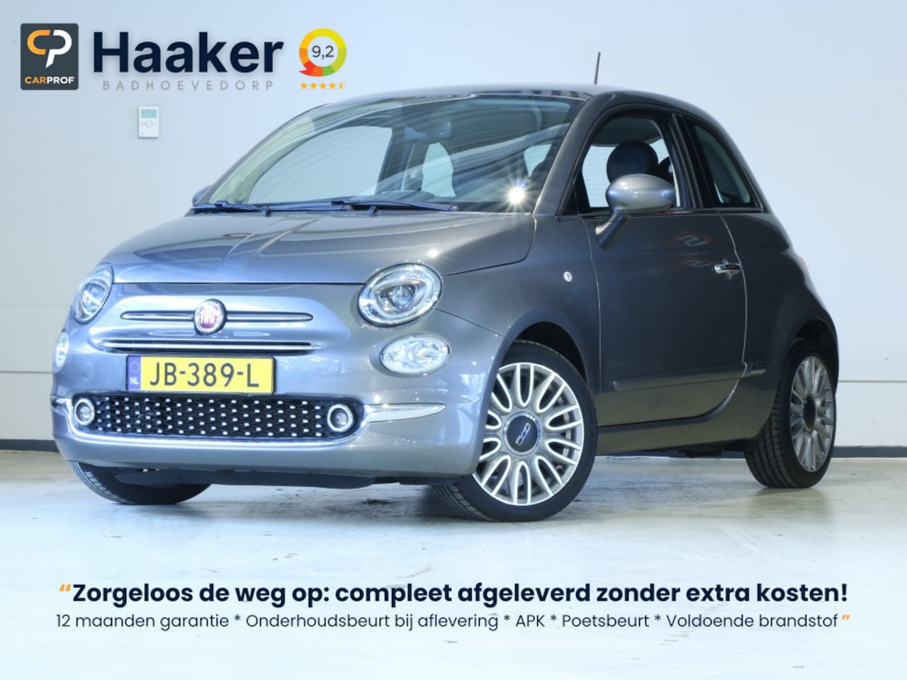 Fiat 500 - TwinAir Turbo Lounge * AFLEVERPAKKET INBEGREPEN INCL. 1 JAAR GAR - AutoWereld.nl