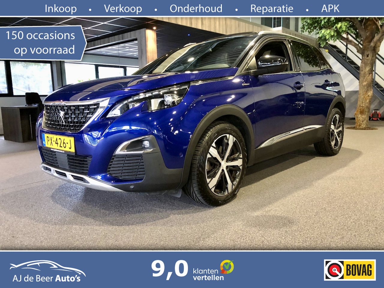 Peugeot 3008 - 1.2 PureTech GT Line Panorama | Camera | Trekhaak - AutoWereld.nl