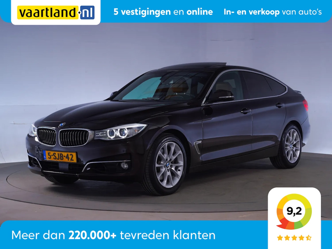 BMW 3-serie - 335i High Executive Luxury Aut. [ Panorama Head-up Leder Navi prof. ] - AutoWereld.nl