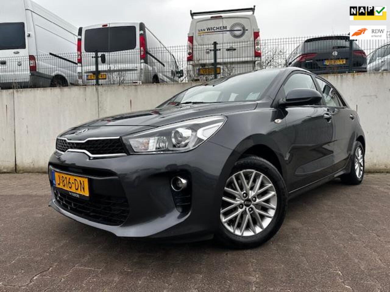 Kia Rio - 1.0 TGDI DynamicLine/NAVI/CLIMA/PDC/CAMERA/BTW AUTO/NL AUTO/ - AutoWereld.nl