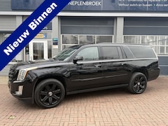 Cadillac Escalade - 6.2 V8 Premium 450PK ESV Platinum 7p 5xTV 22'' LWB