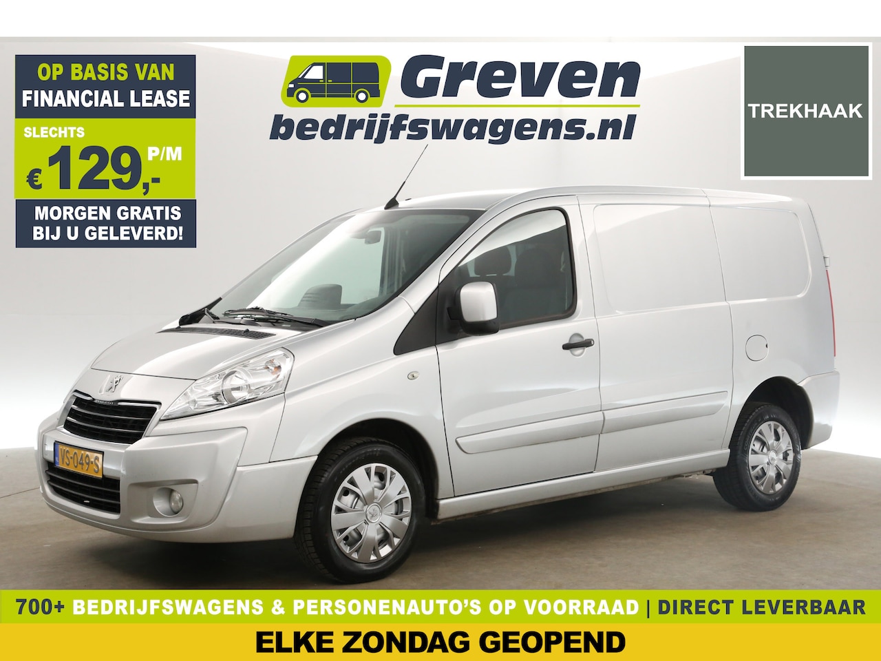 Peugeot Expert - 227 1.6 HDI L1H1 Airco Cruisecontrol Navigatie Parkeersensoren Trekhaak - AutoWereld.nl