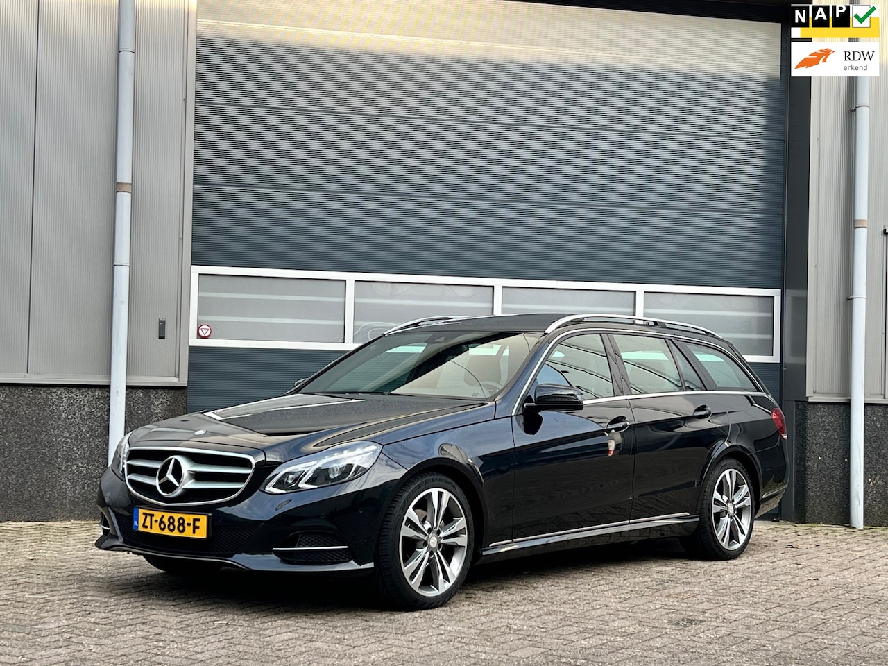 Mercedes-Benz E-klasse Estate - 200 Avantgarde bj.2013 Autom|Opendak|Leder|Led verlichting. - AutoWereld.nl