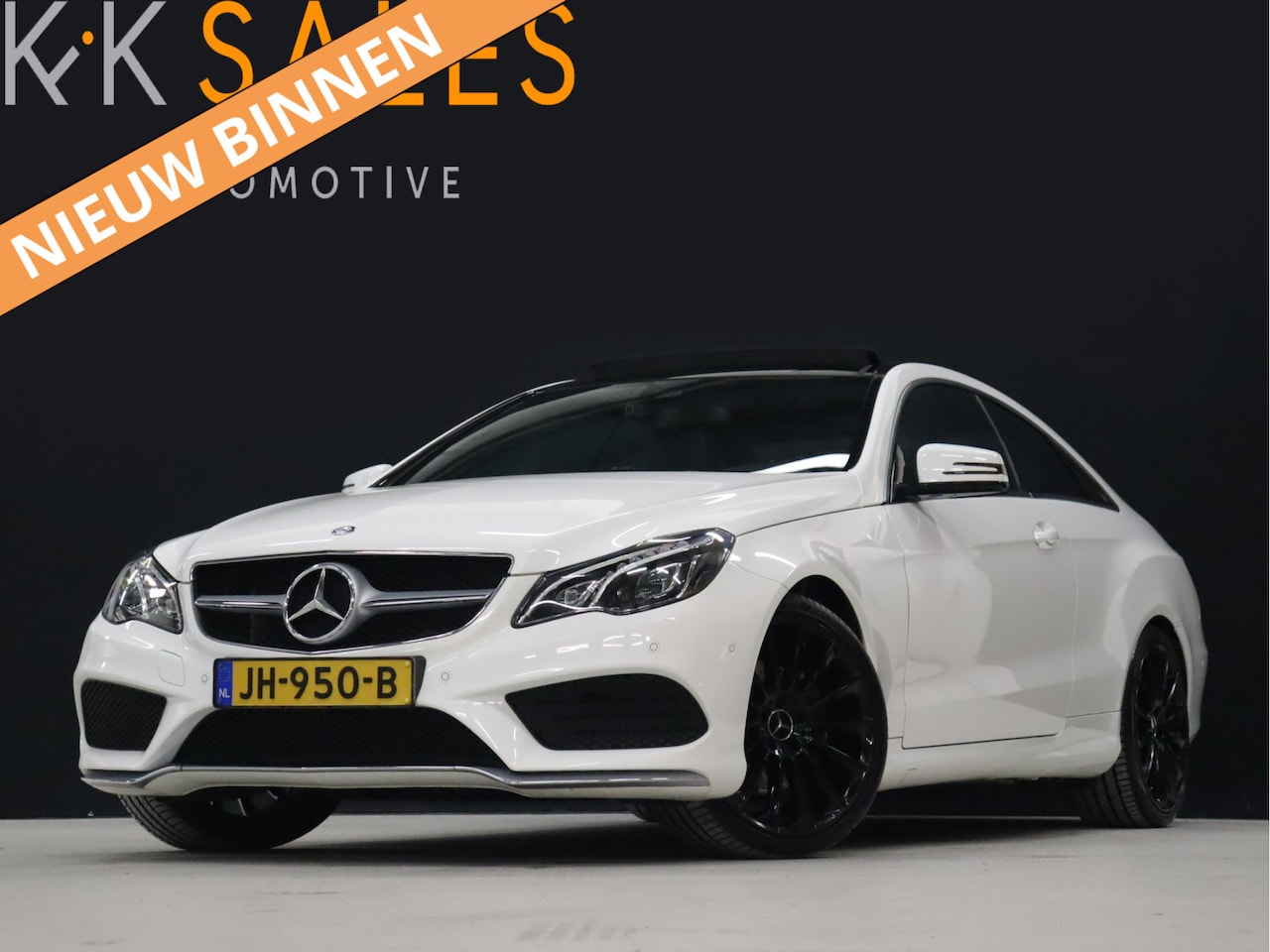 Mercedes-Benz E-klasse Coupé - 200 AMG Sport [SCHUIFDAK, SPORTONDERSTEL, BLUETOOTH, VOL LEDER, ELEK SENSOREN, STOELVERWAR - AutoWereld.nl