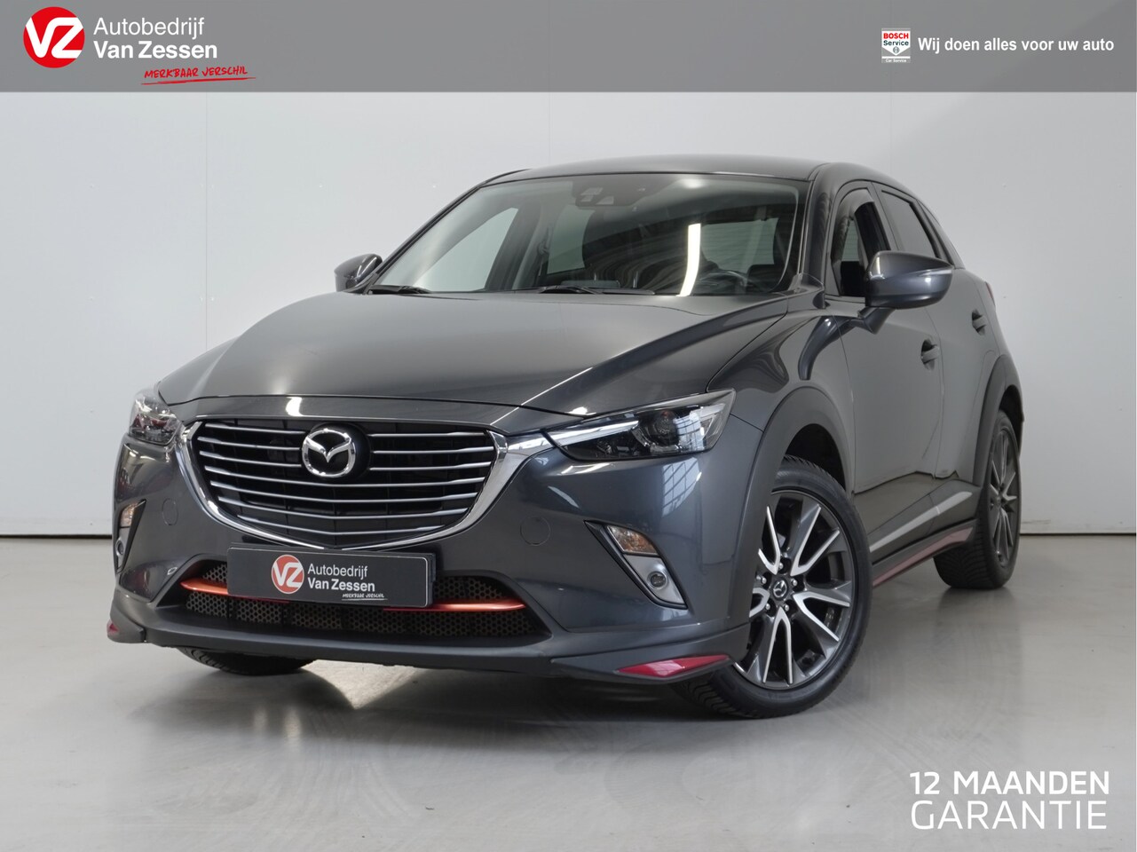 Mazda CX-3 - 2.0 SkyActiv-G 150 GT-M 4WD | Automaat | Trekhaak | Leder | Full options | Rijklaarprijs - AutoWereld.nl