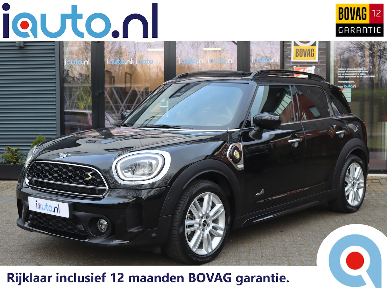 MINI Countryman - Mini 2.0 Cooper S E ALL4 JCW Chili+ Pano/LED/ACC/HK/Camera/Keyless/Elek. klep/Leder/App-Co - AutoWereld.nl