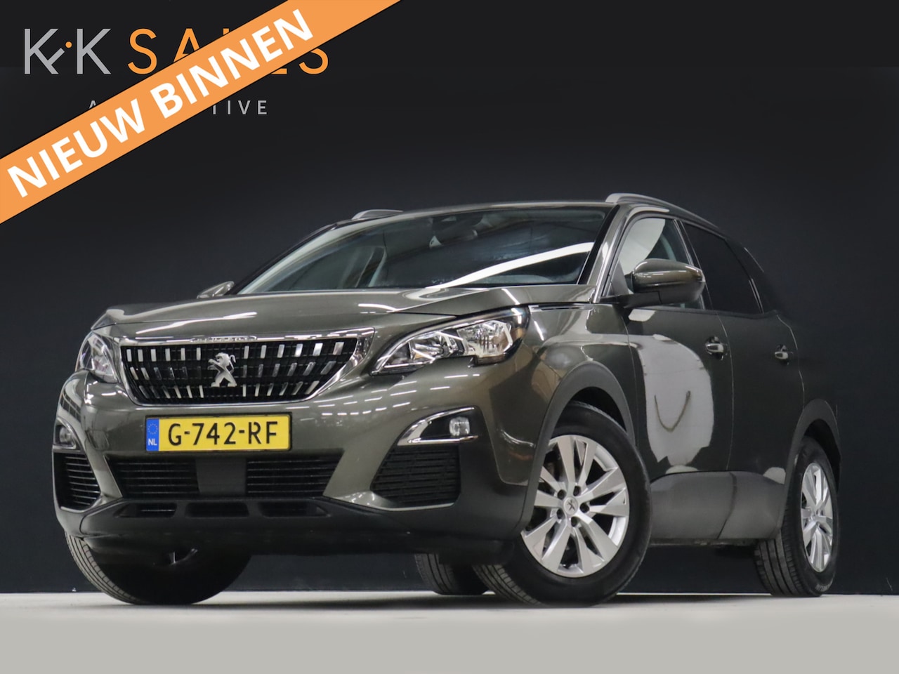 Peugeot 3008 - 1.2 PureTech Blue Lease Executive [APPLE CARPLAY, ANDROID, 6-BAK, GETINT GLAS ACHTER, PARK - AutoWereld.nl