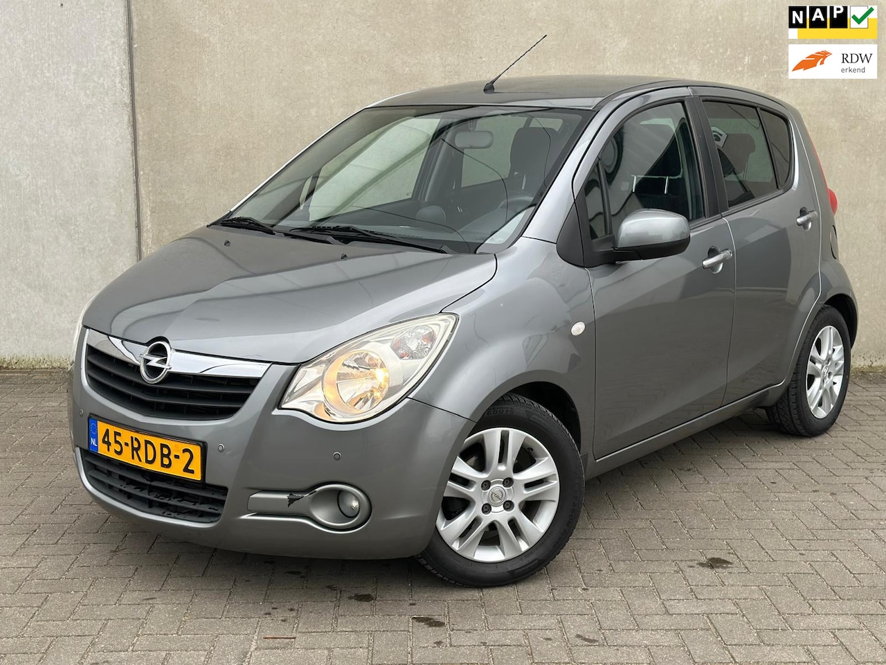 Opel Agila - 1.2 Edition Automaat Ori NL NAP Airco PDC Trekhaak - AutoWereld.nl