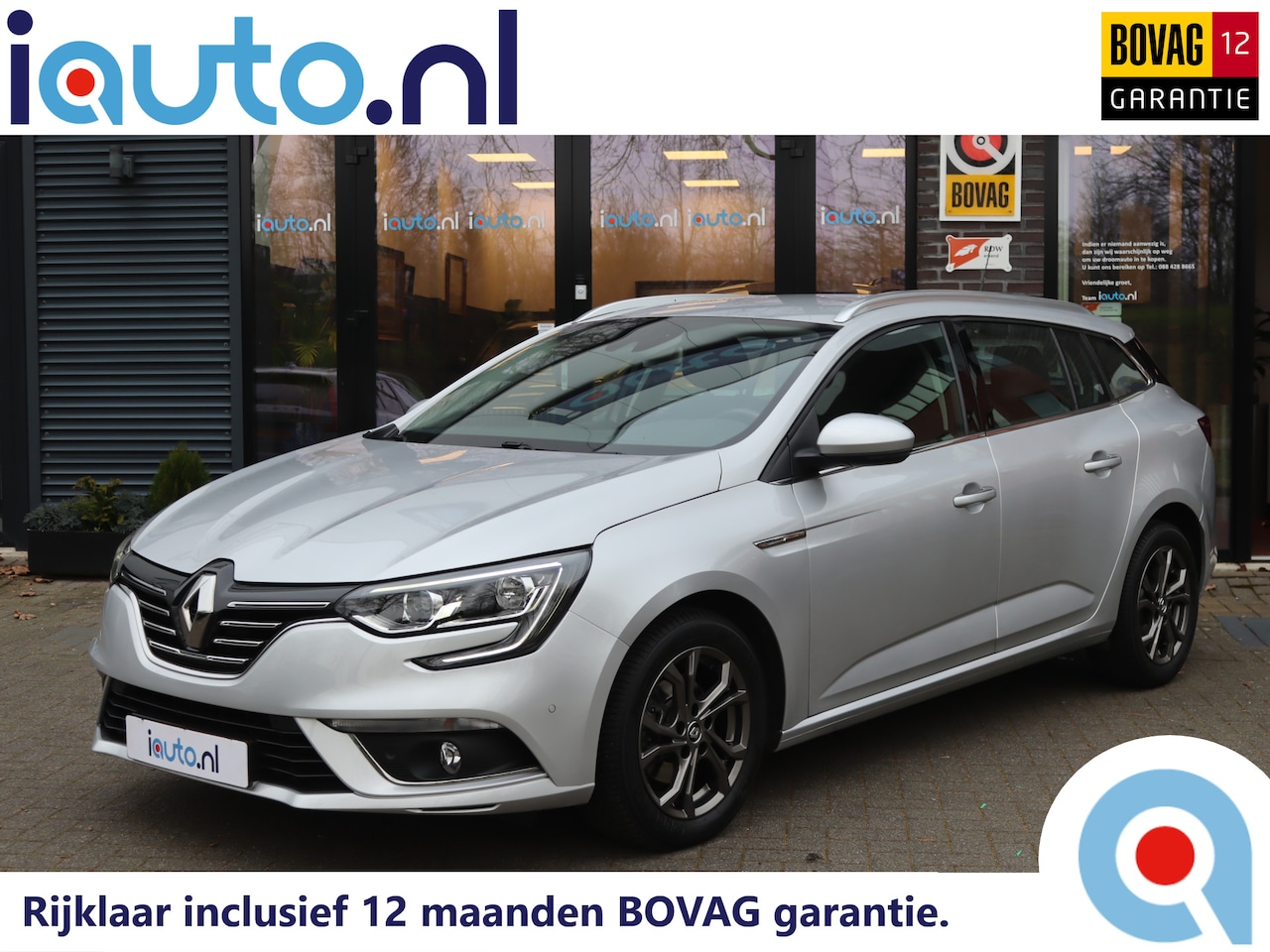 Renault Mégane Estate - 1.3 TCe 140pk automaat Limited LED/Camera/Keyless/Navi/Apple CarPlay/16"/DAB - AutoWereld.nl