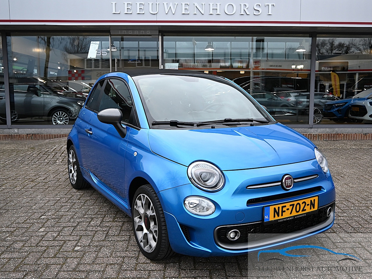 Fiat 500 C - 0.9 TwinAir Turbo Sport 0.9 TwinAir Turbo Sport, CABRIO, unieke combinatie, NL-dealerauto - AutoWereld.nl