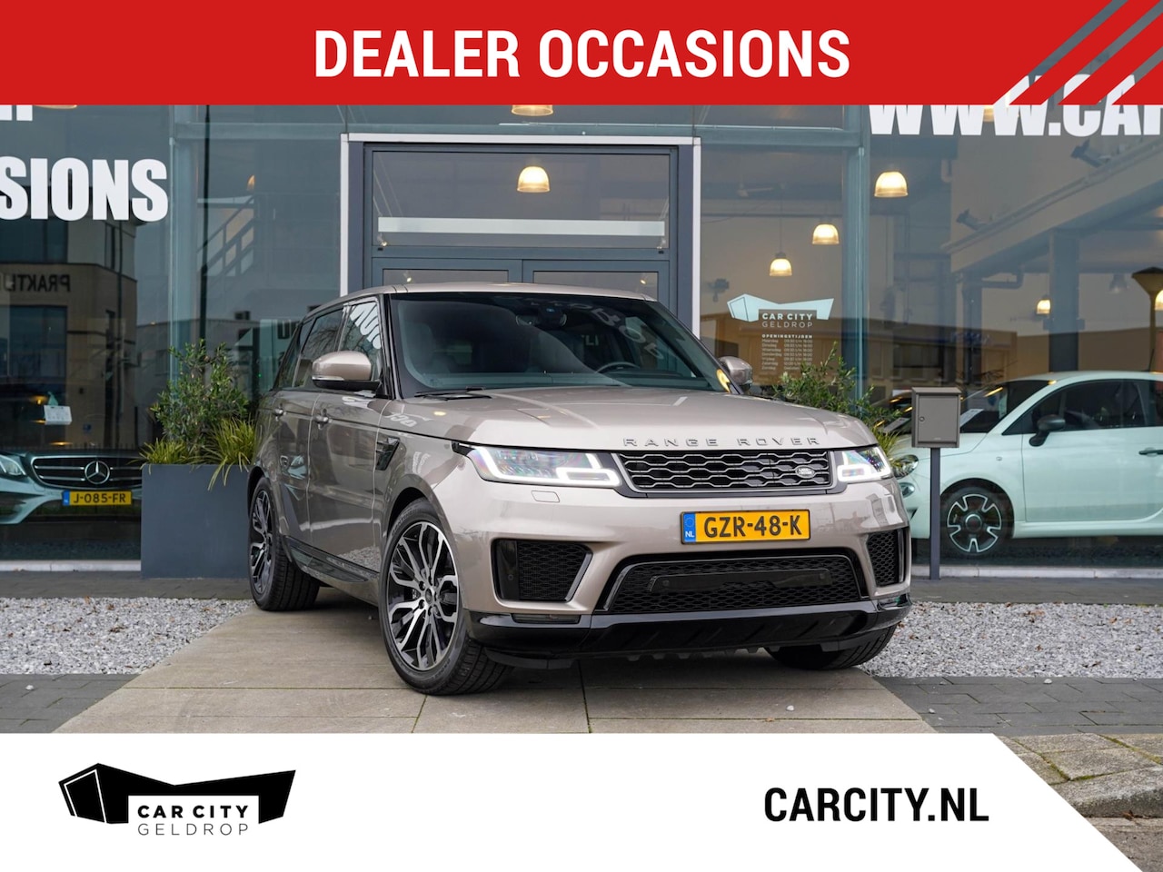 Land Rover Range Rover Sport - P400e HSE Silver / Stl. Koeling / Ambient / Soft-close / Pano / Meridian / Keyless / Memor - AutoWereld.nl