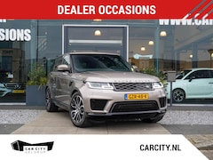 Land Rover Range Rover Sport - P400e HSE Silver / Stl. Koeling / Ambient / Soft-close / Pano / Meridian / Keyless / Memor