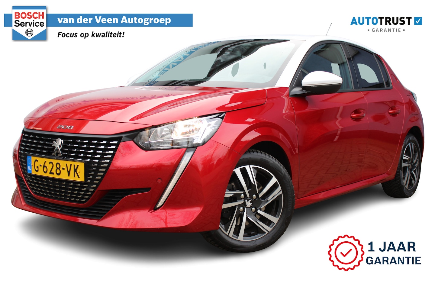 Peugeot 208 - 1.2 PureTech Blue Lease Allure | Incl. 12 maanden Garantie | 360* Camera | Parkeersensoren - AutoWereld.nl