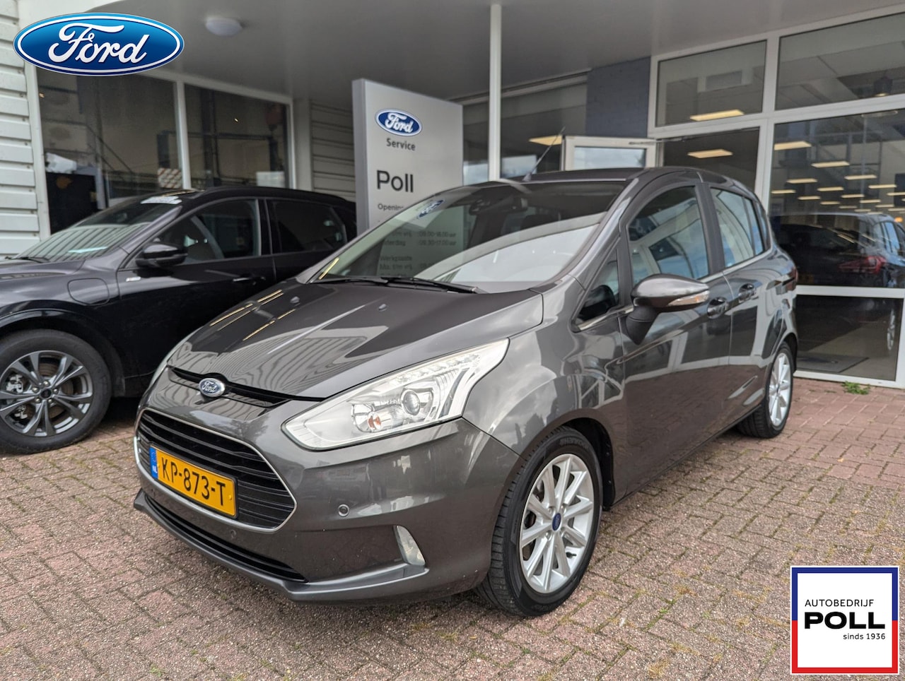 Ford B-Max - 1.0 EcoBoost Titanium Nav Camera Voorruitverwarming Parking pack Dealeronderhouden - AutoWereld.nl