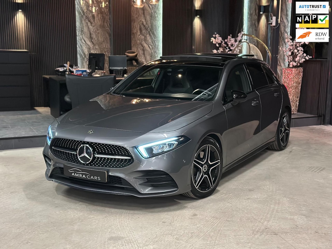 Mercedes-Benz A-klasse - 220 4MATIC AMG|PANO|SFEER|BOMVOL - AutoWereld.nl