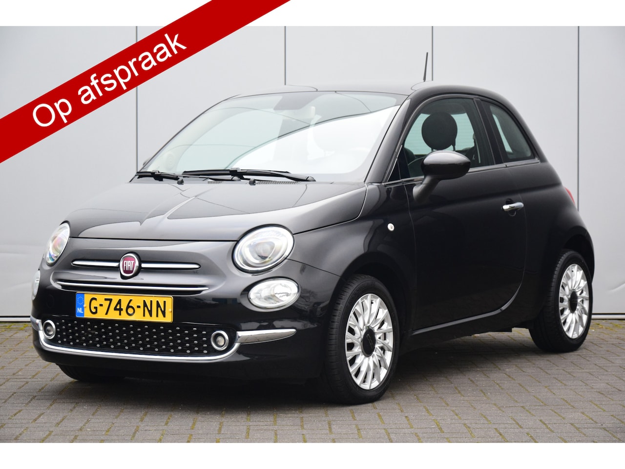 Fiat 500 - 0.9 TwinAir Turbo Lounge Pano/dak Navi/Dab Airco Cruise Pdc - AutoWereld.nl