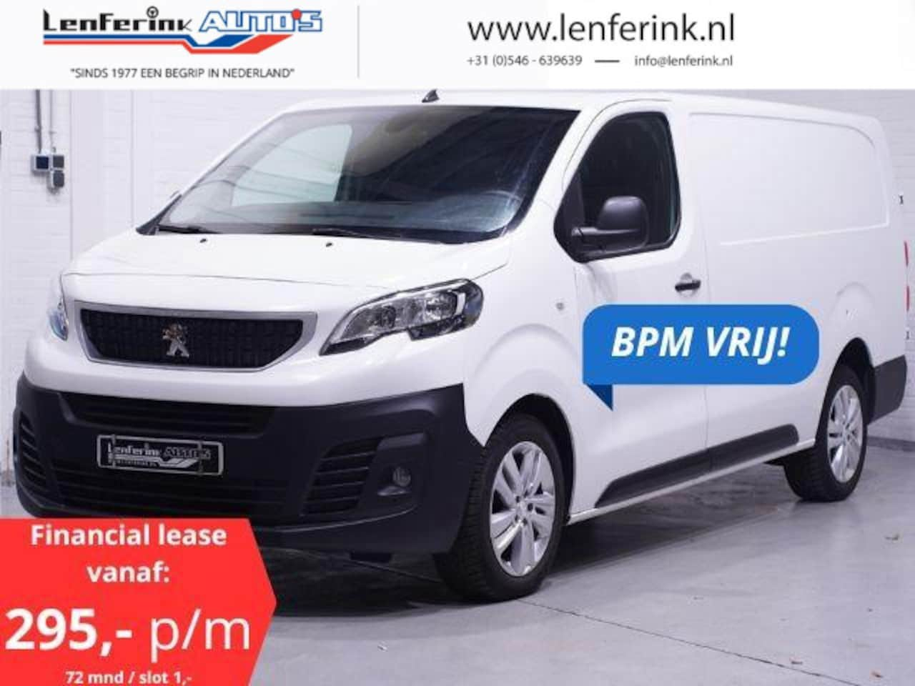 Peugeot Expert - 2.0 HDI 122 pk L3 Navi, Camera, PDC V+A 17" LMV, Laadruimte Pakket, Apple Carplay, Cruise - AutoWereld.nl