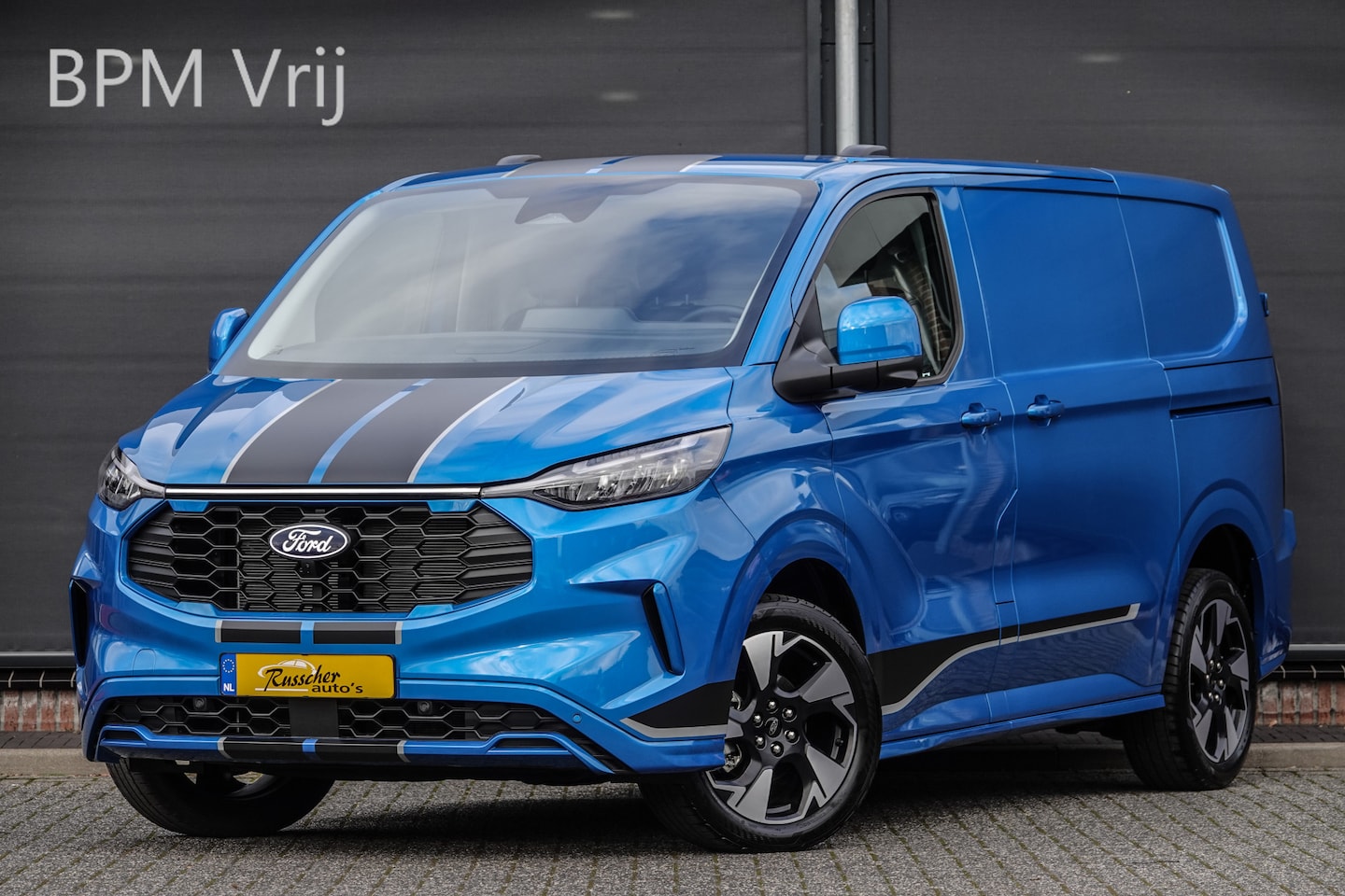 Ford Transit Custom - L1H1 170Pk Aut. | Sport | B&O Sound | 360° camera | Trekhaak | Digital Aqua Blue - AutoWereld.nl