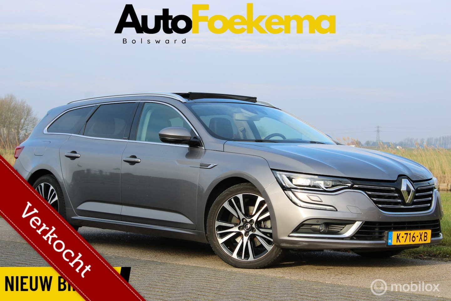 Renault Talisman Estate - 1.6 TCe Initiale Paris 4 CONTROL HUD LED - AutoWereld.nl