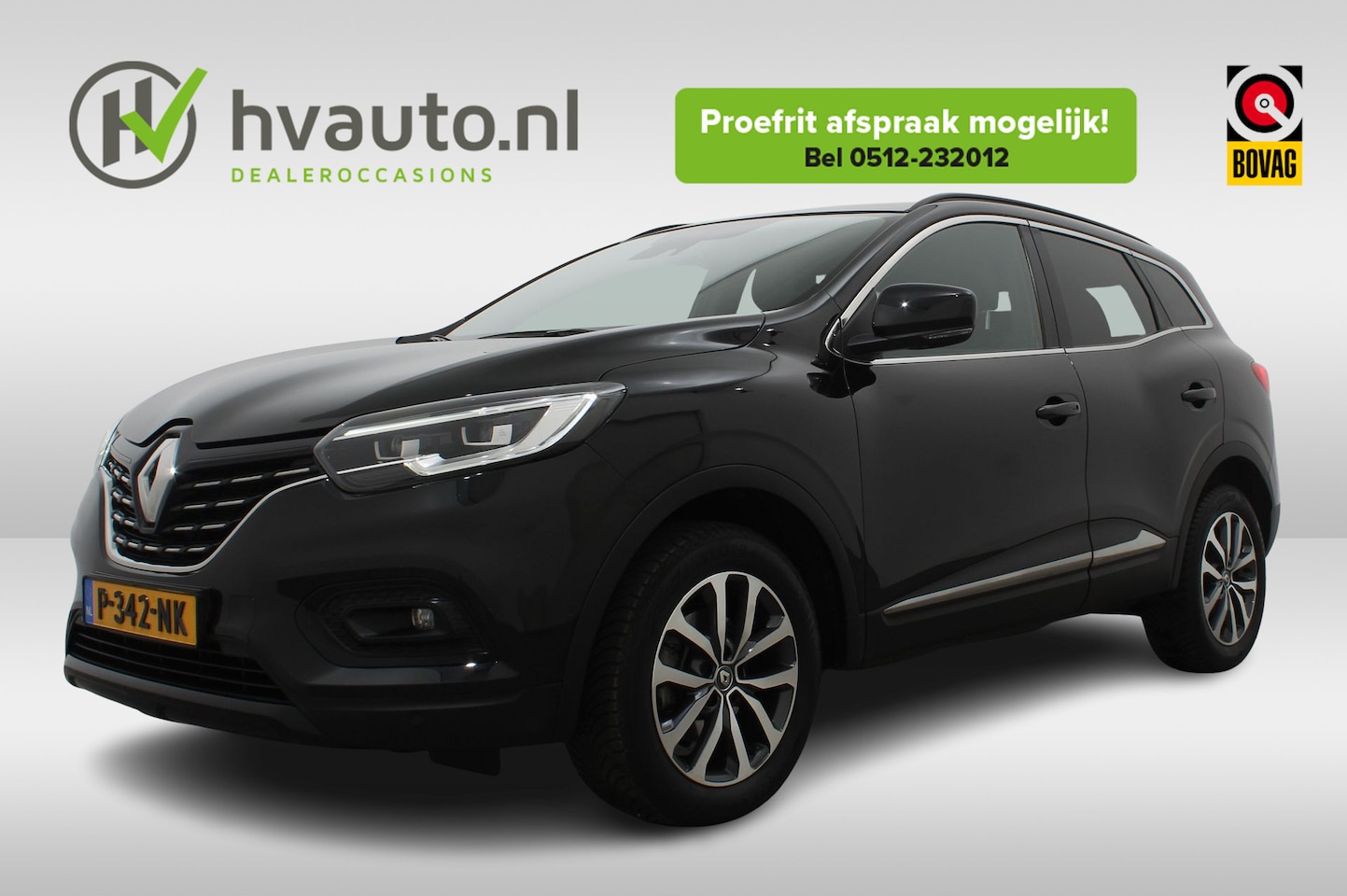 Renault Kadjar - 1.3 TCE 140PK BLACK EDITION EDC | Navi | Trekhaak | Camera - AutoWereld.nl