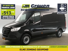 Mercedes-Benz Sprinter - 315 1.9 CDI L2H2 150PK Automaat Airco Camera Cruise Carplay Leder 3 Persoons Trekhaak