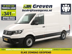 Volkswagen Crafter - 2.0 TDI L3H3 140PK 3000KG Trekgew. Airco Cruise Carplay Navi PDC 3 Persoons Trekhaak