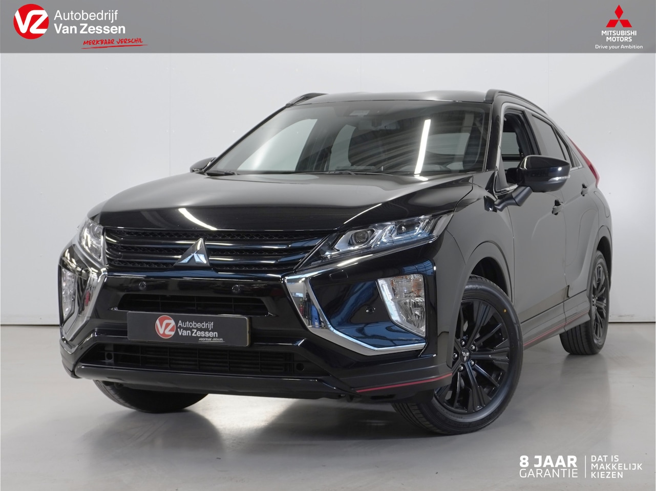 Mitsubishi Eclipse Cross - 1.5 DI-T Black Edition | Automaat | Leder | Sport Pack | Trekhaak | Garantie tot 10-1-2028 - AutoWereld.nl