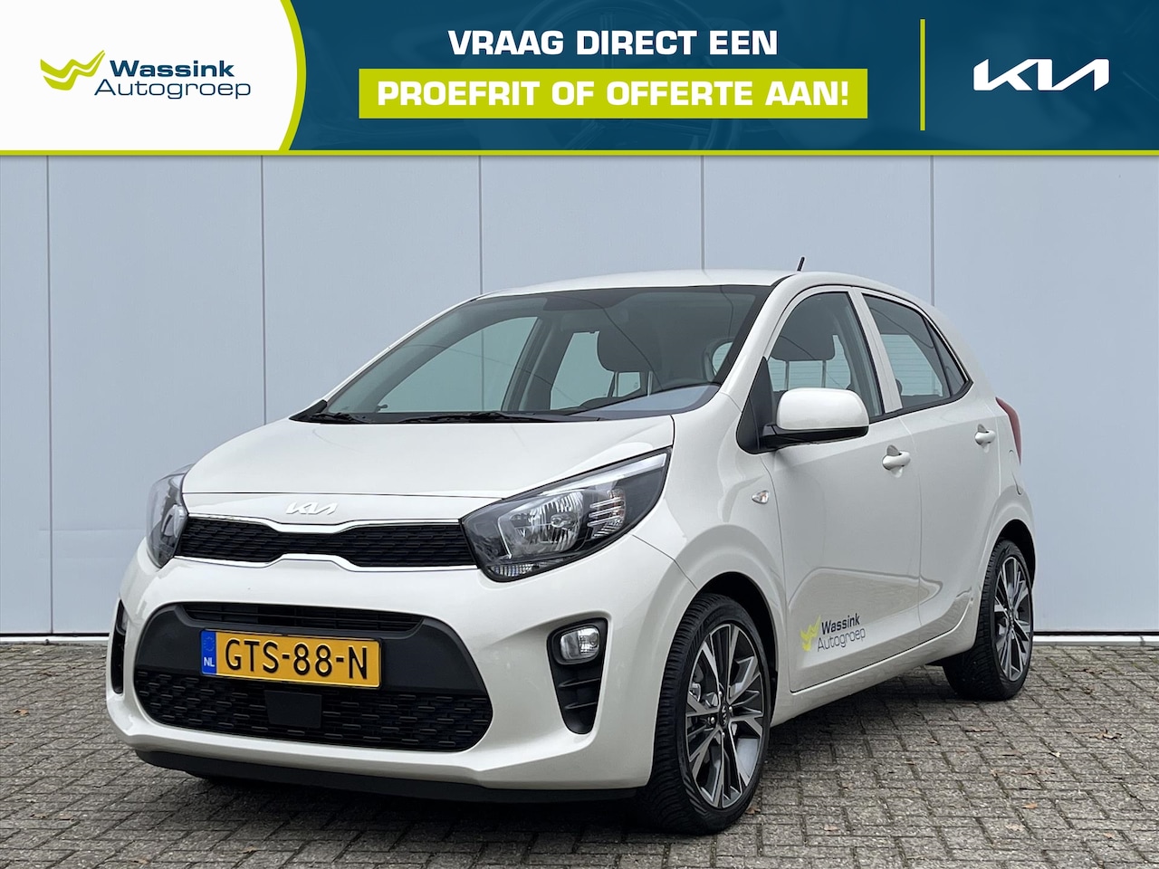 Kia Picanto - 1.0 DPi 67pk 4-zits ComfortLine | Airco | Cruise Control | Centrale Vergrendeling | - AutoWereld.nl