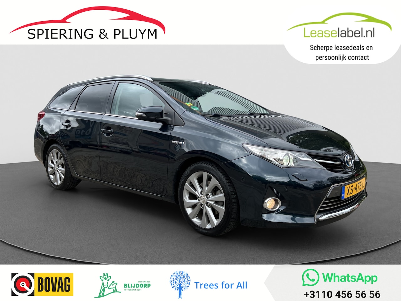 Toyota Auris Touring Sports - 1.8 Hybrid Lease Pro | Leder | Pano | PDC - AutoWereld.nl