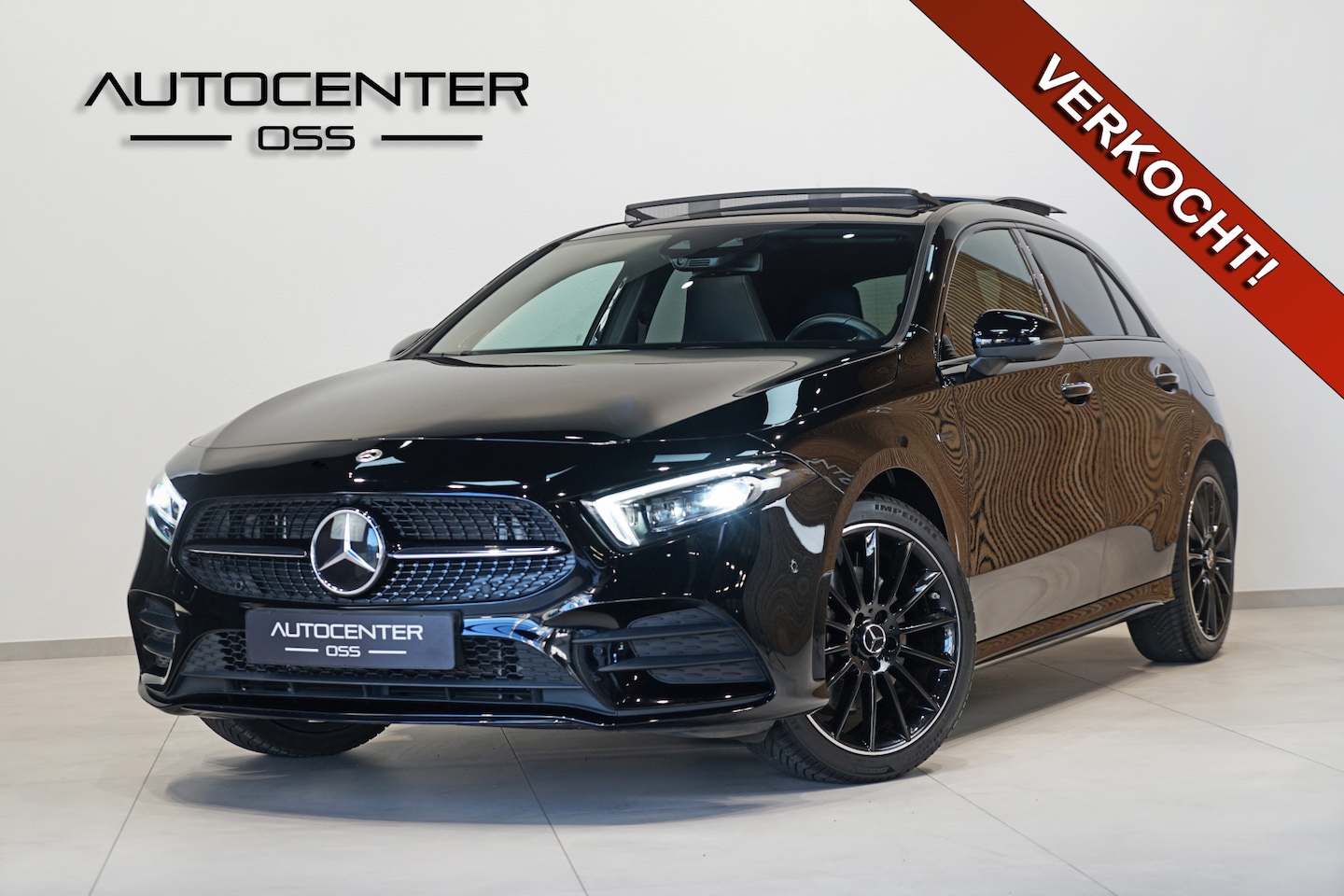 Mercedes-Benz A-klasse - 250 e AMG ✅ MB GAR 01/27 ✅ BURMESTER ✅ 360 CAM ✅ PANO ✅ ACC ✅ MULTIBEAM ✅ 19" NIGHT ✅ CAME - AutoWereld.nl