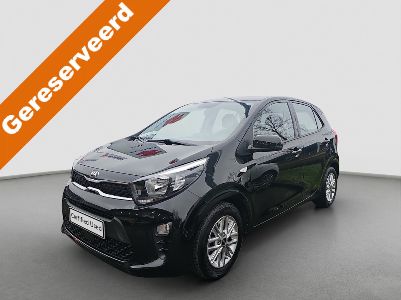 Kia Picanto - 1.0 DPi DynamicLine AUTOMAAT 1ste eigenaar | automaat | LM velgen Info Daan 0492-588964 - AutoWereld.nl