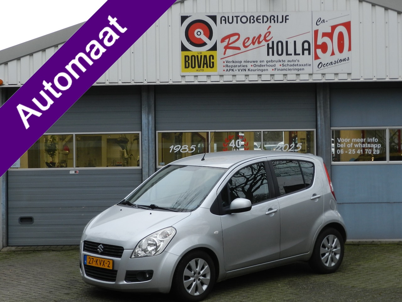 Suzuki Splash - 1.2 Automaat 5 Deurs Exclusive LMV Metallic lak - AutoWereld.nl