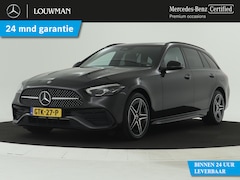 Mercedes-Benz C-klasse Estate - 300 e AMG Plug-In Hybride | AMG Styling | Night Pakket | Apple CarPlay | EASY PACK achterk