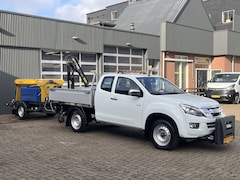 Isuzu D-Max - 2.5 Cab 4x4 Haib 013 laadkraan Airco Cruise controle Trekhaak 3500kg trekhaak Pick-up p-up