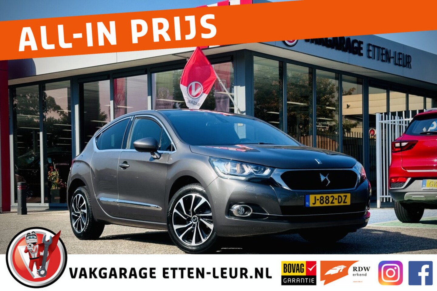 DS 4 - 1.2 PureTech Business / TREKHAAK / CAMERA / CLIMATE CONTROL - AutoWereld.nl