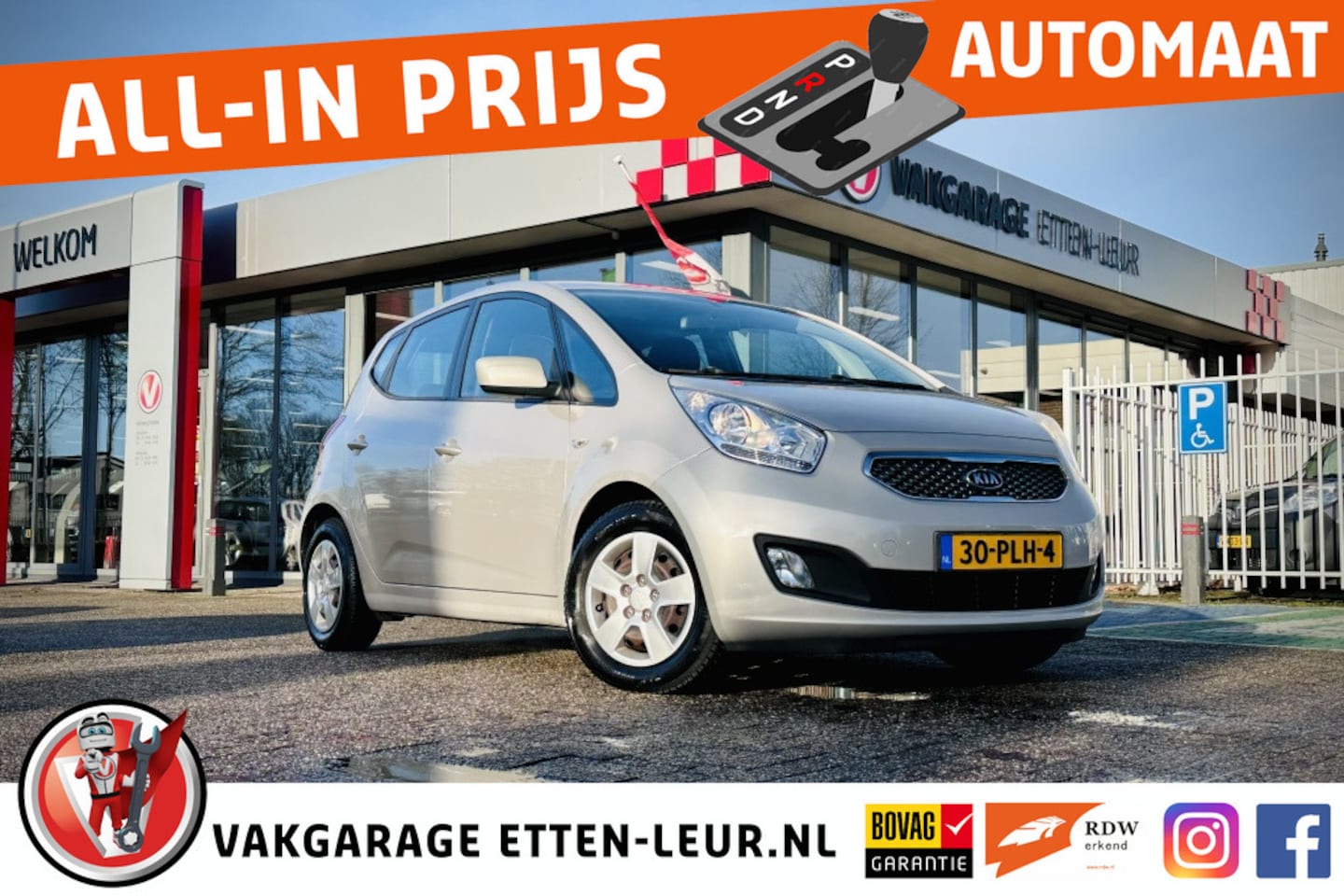 Kia Venga - 1.6 CVVT X-tra / AIRCO / CRUISE / PARKEERSENSOREN - AutoWereld.nl