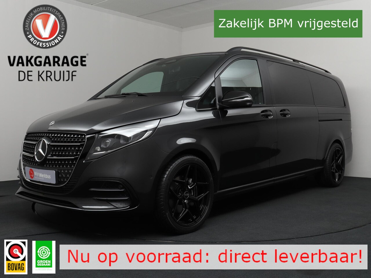 Mercedes-Benz V-klasse - 300d L3 Exclusive DC Luchtvering/Airmatic | AMG Pakket | ACC |Winterpakket!! - AutoWereld.nl