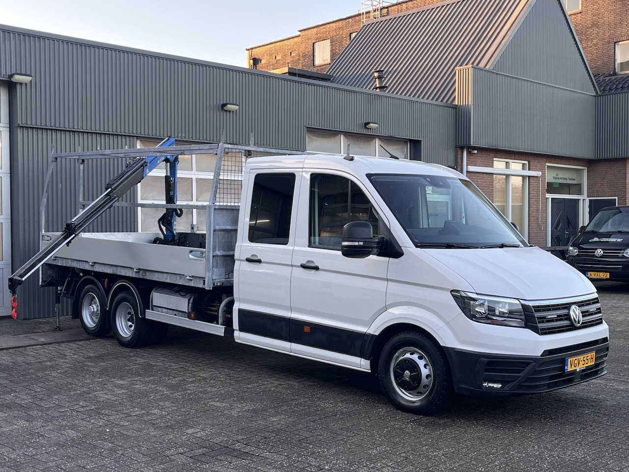 Volkswagen Crafter - 50 2.0 TDI DC Be Clixstar Palfinger laadkraan Afstandsbediening Airco Cruise controle 3-Pe - AutoWereld.nl