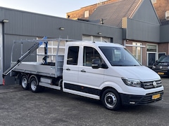 Volkswagen Crafter - 50 2.0 TDI DC Be Clixstar Palfinger laadkraan Afstandsbediening Airco Cruise controle 3-Pe